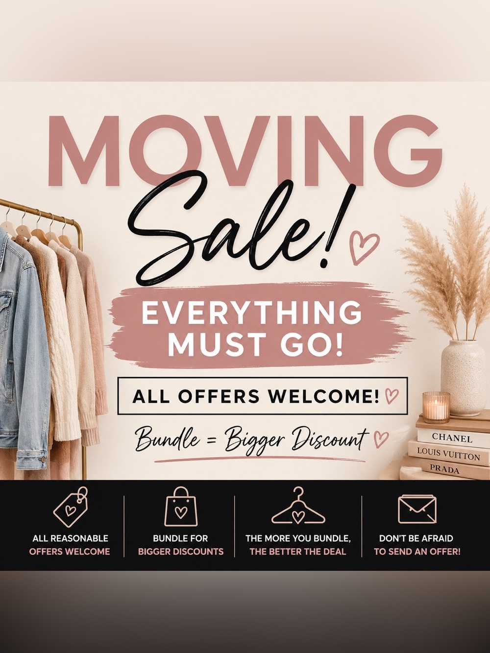 🚨 MOVING SALE! EVERYTHING MUST GO | ALL OFFERS WELCOME 🚨